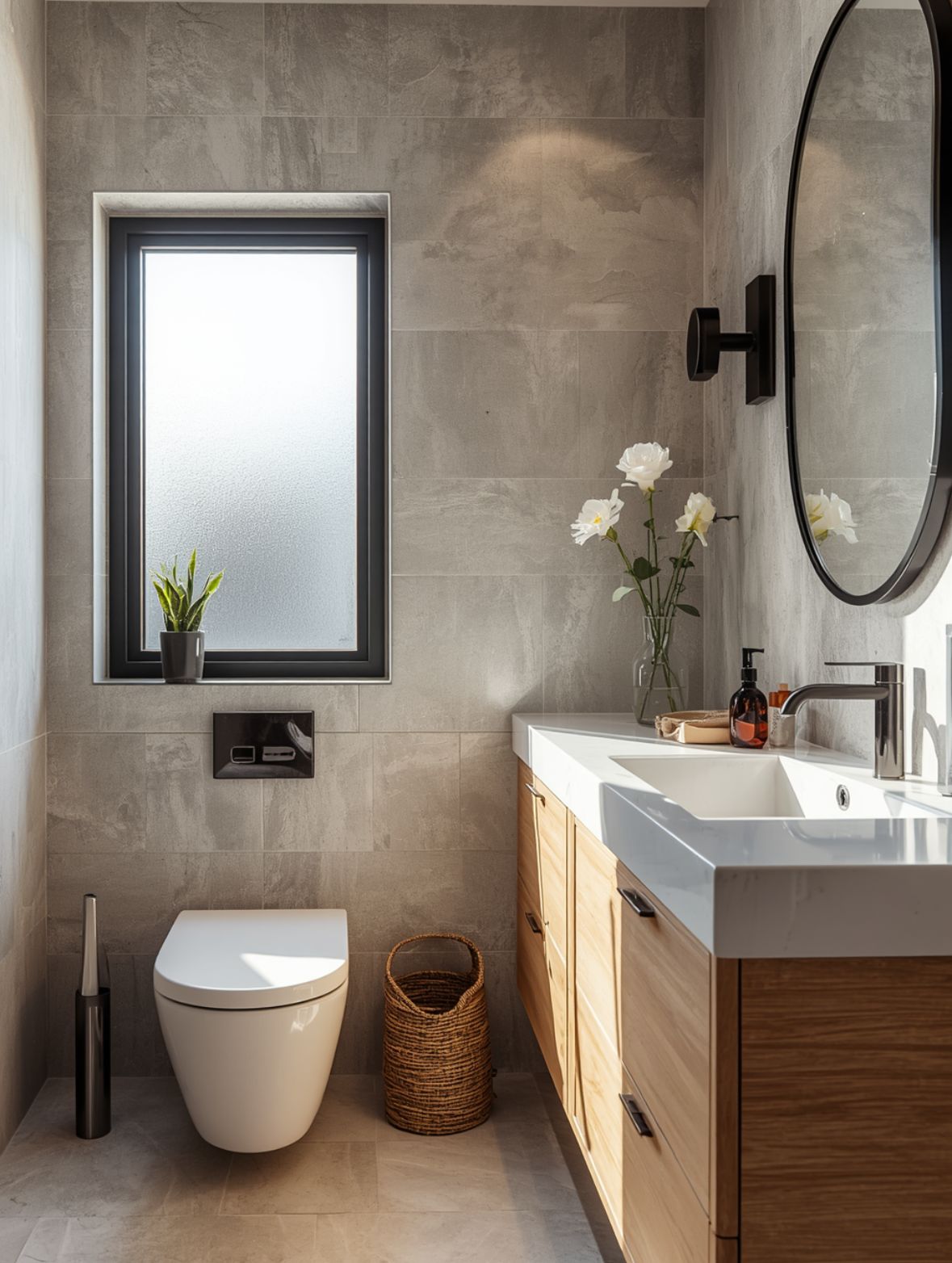 New modern bathroom renovation (1)